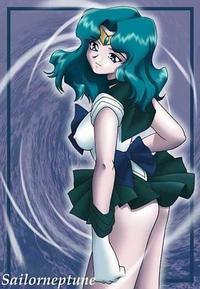 Free Hentai Image Set Gallery: Sailor Neptune (Michelle Kaioh)